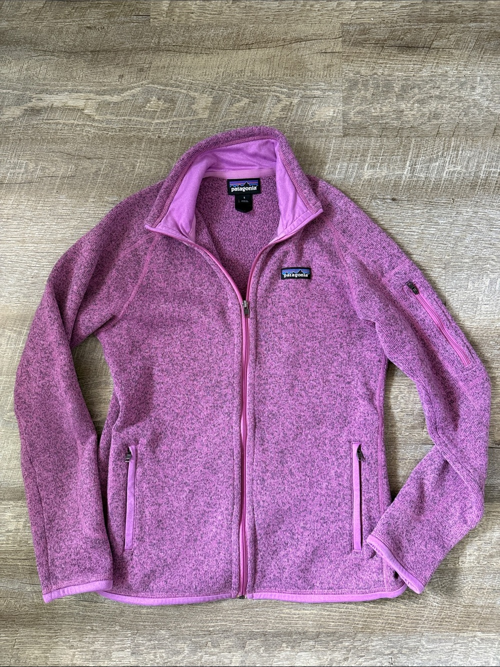 Patagonia Better Sweater Jacket in Purple Size Small